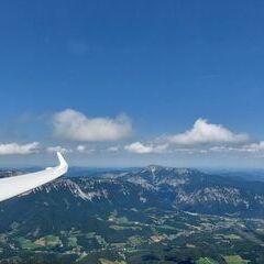 Flugwegposition um 11:16:19: Aufgenommen in der Nähe von Gemeinde Spital am Semmering, Österreich in 2260 Meter